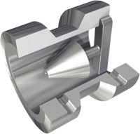 McCrometer Wafer-Cone Flowmeter, Model VH